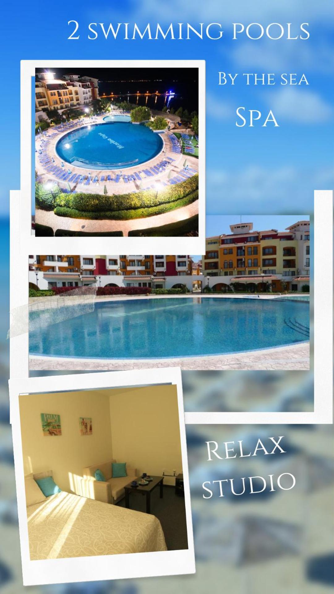 Relax Studio By The Sea, Bulgaria,Nesebar,Aheloy Exteriör bild